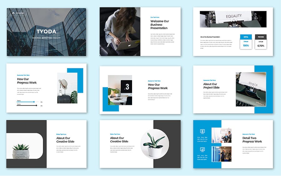 市场营销国外PPT模板 - 顶尖PPT