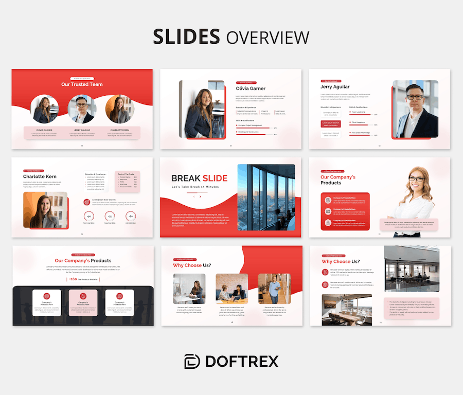 公司介绍业务范围发展历程PPT模板 - 顶尖PPT