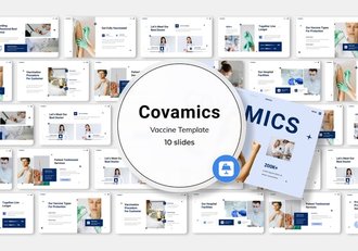 疫苗的研发应用效果行业动态分析keynote模板 - 顶尖PPT