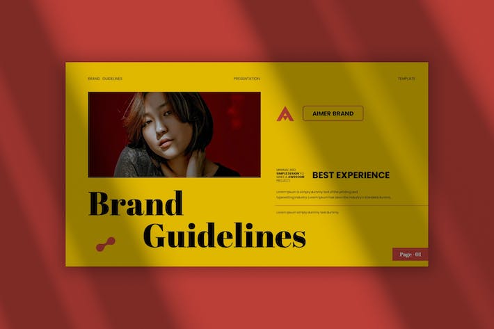 复古品牌指导方针PPT演示文稿 - 顶尖PPT