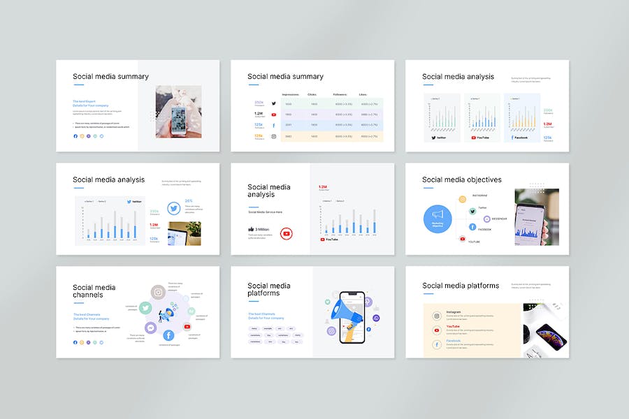 数字营销战略推广方案PPT模板 - 顶尖PPT