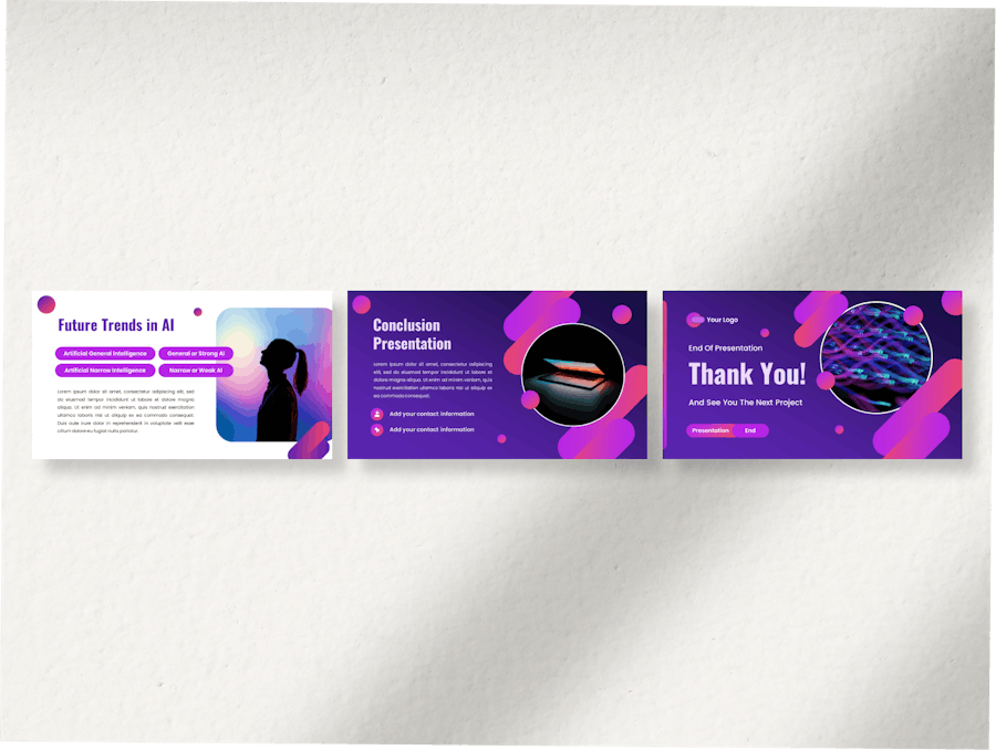 人工智能大模型研发PPT模板 - 顶尖PPT