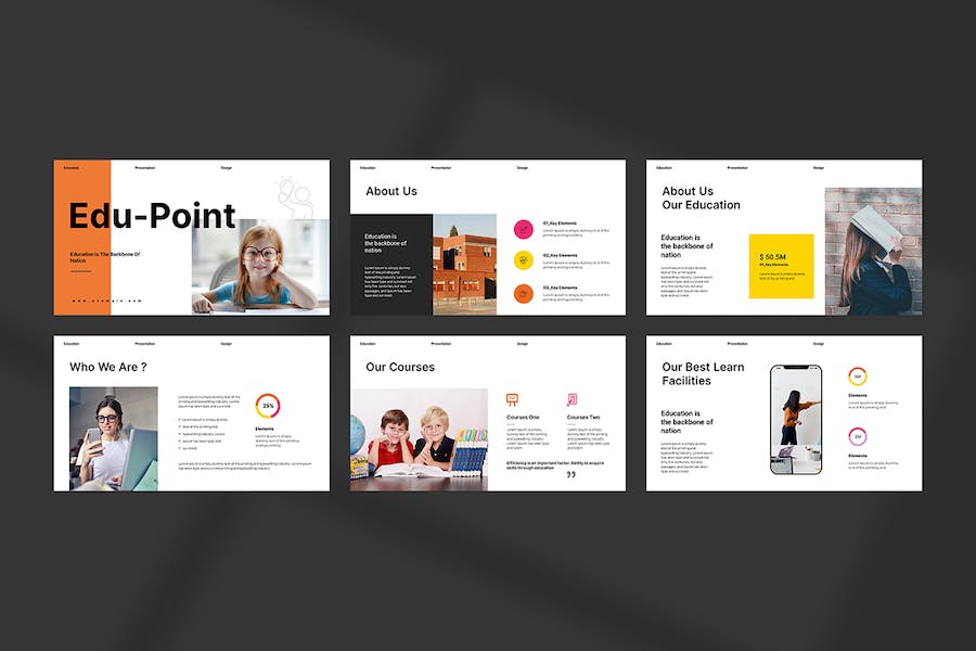 教育教学行业市场分析PPT模板 - 顶尖PPT