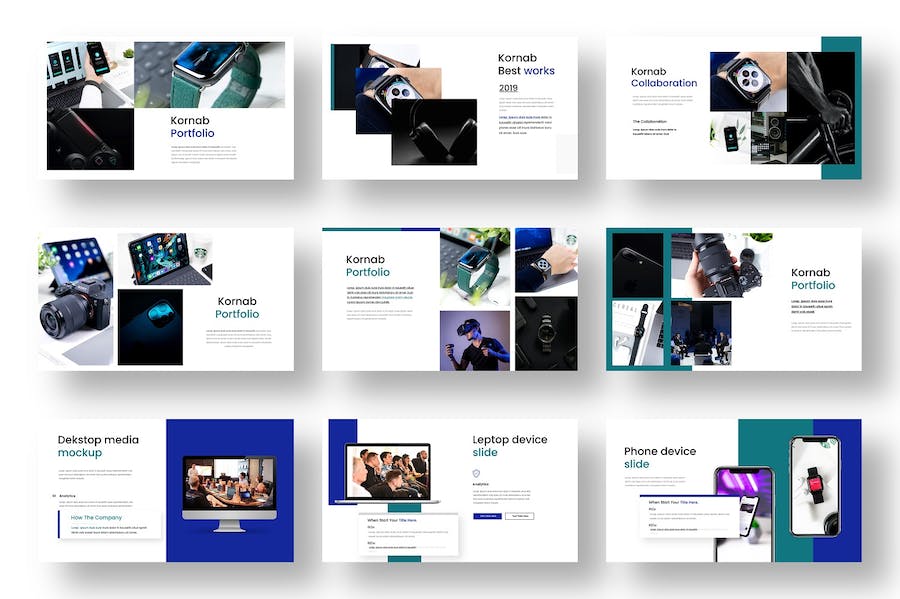 商务企业品牌营销展示PPT模板 - 顶尖PPT