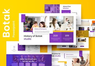 大气年计划总结述职报告企业合作商业计划商务通用PPT模板 - 顶尖PPT