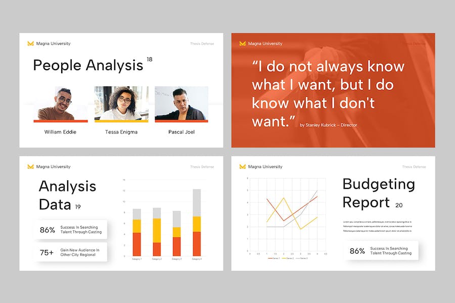 学位论文答辩学术汇报PPT模板 - 顶尖PPT