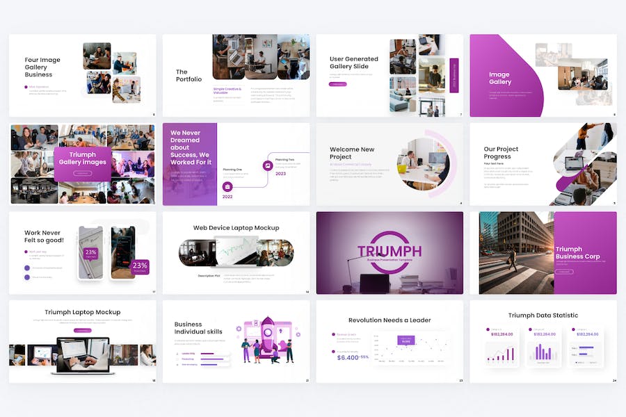 国外商务风格企业介绍计划总结PPT模板 - 顶尖PPT