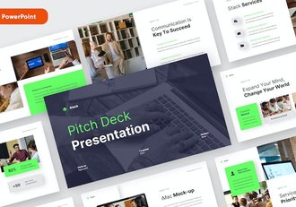 商务业务融资路演PPT模板 - 顶尖PPT