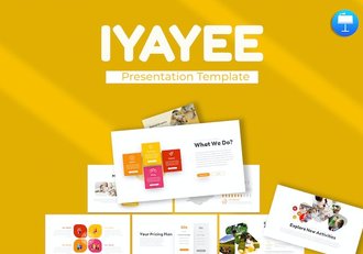 创意儿童卡通教育培训主题keynote模板 - 顶尖PPT