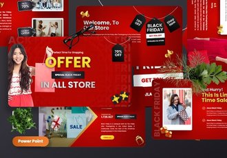 黑色星期五电商促销活动策划方案PPT模板 - 顶尖PPT