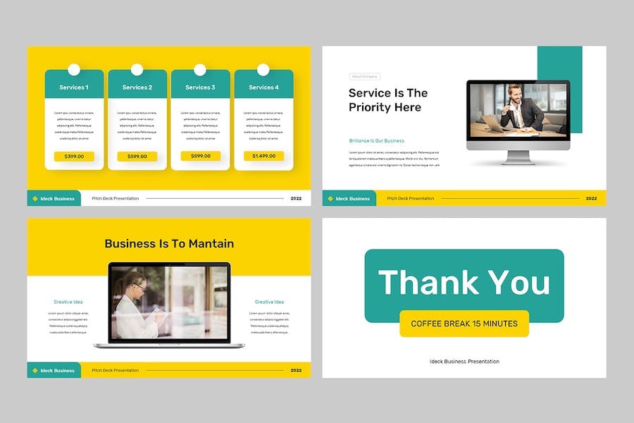 投资者商业创意产品或服务PPT模板 - 顶尖PPT