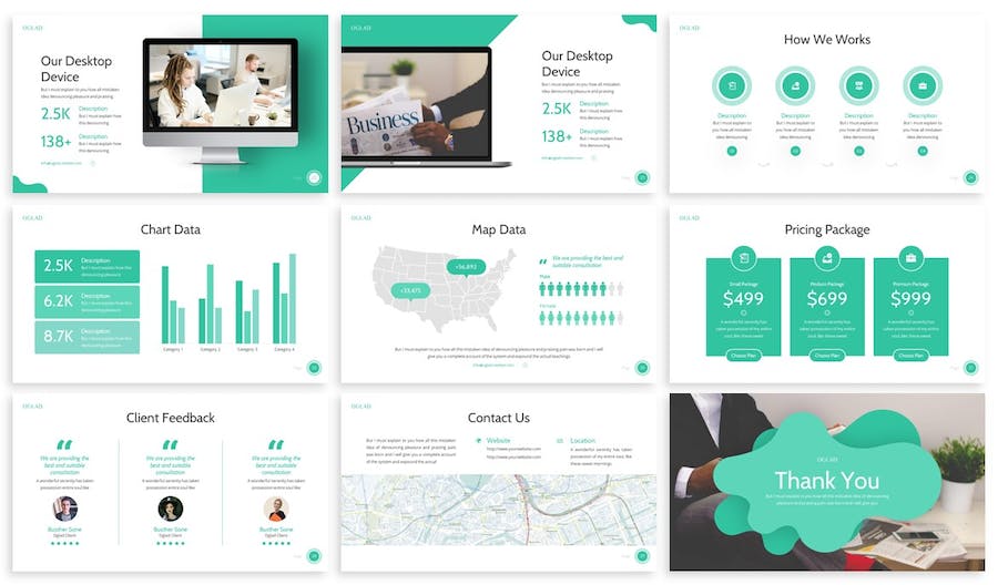 业务合作团队介绍keynote模板 - 顶尖PPT