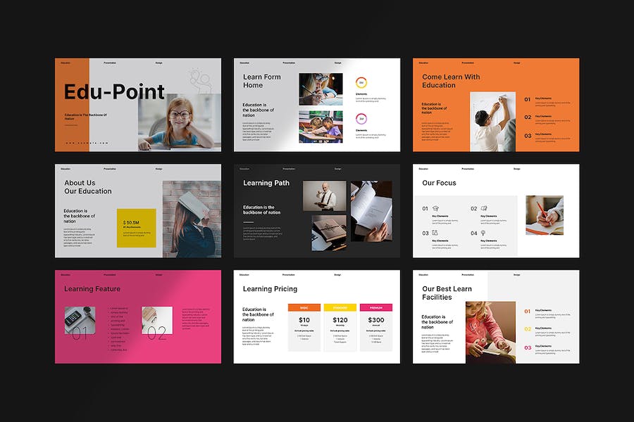 教育教学行业市场分析PPT模板 - 顶尖PPT