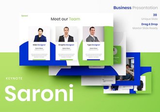 商业企业合作洽谈推介方案Keynote模板 - 顶尖PPT