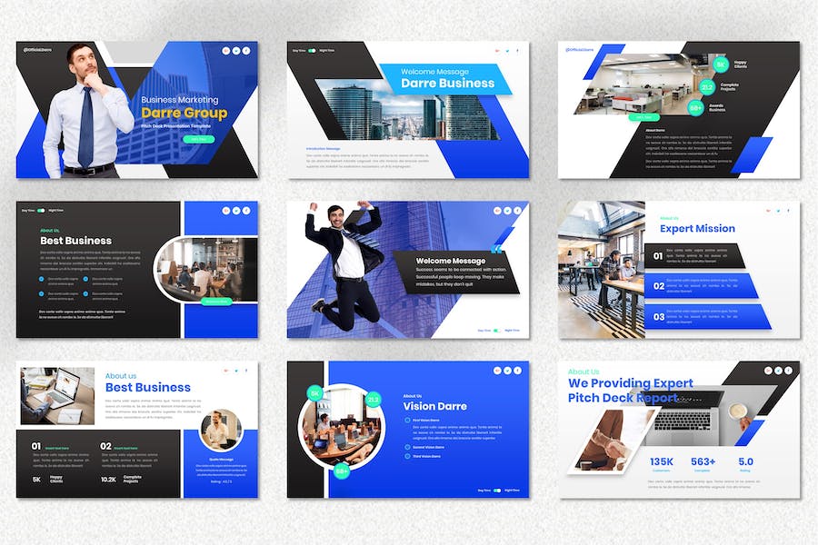 创业融资演讲方案设计PPT模板 - 顶尖PPT