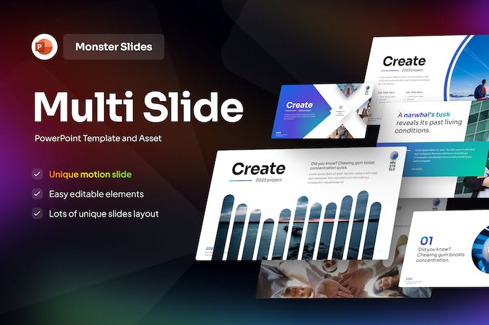 多张图片排版样式PPT模板 - 顶尖PPT