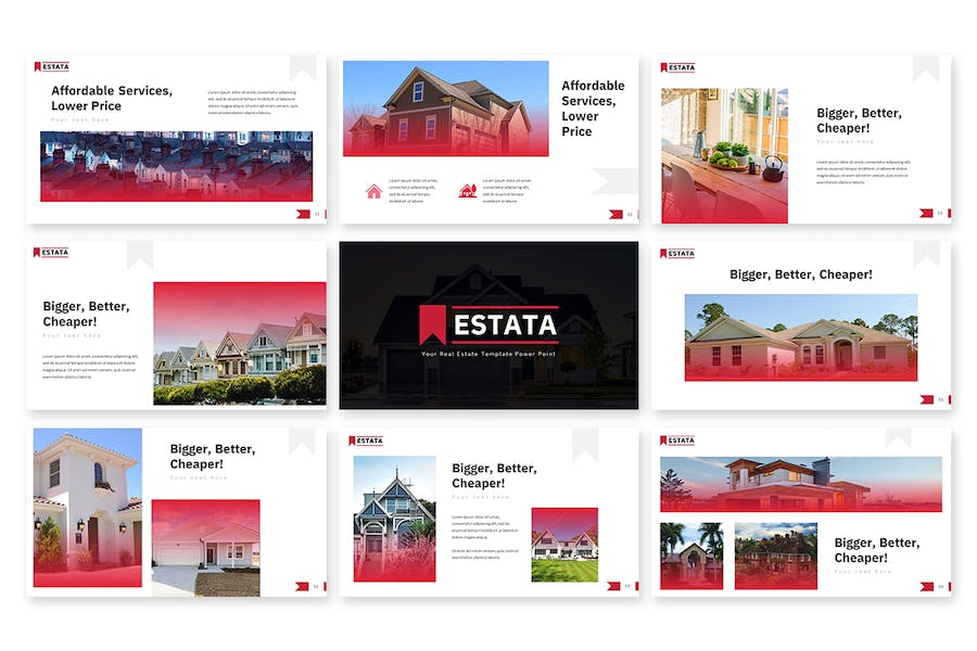 房地产企业品牌推广Keynote模板 - 顶尖PPT