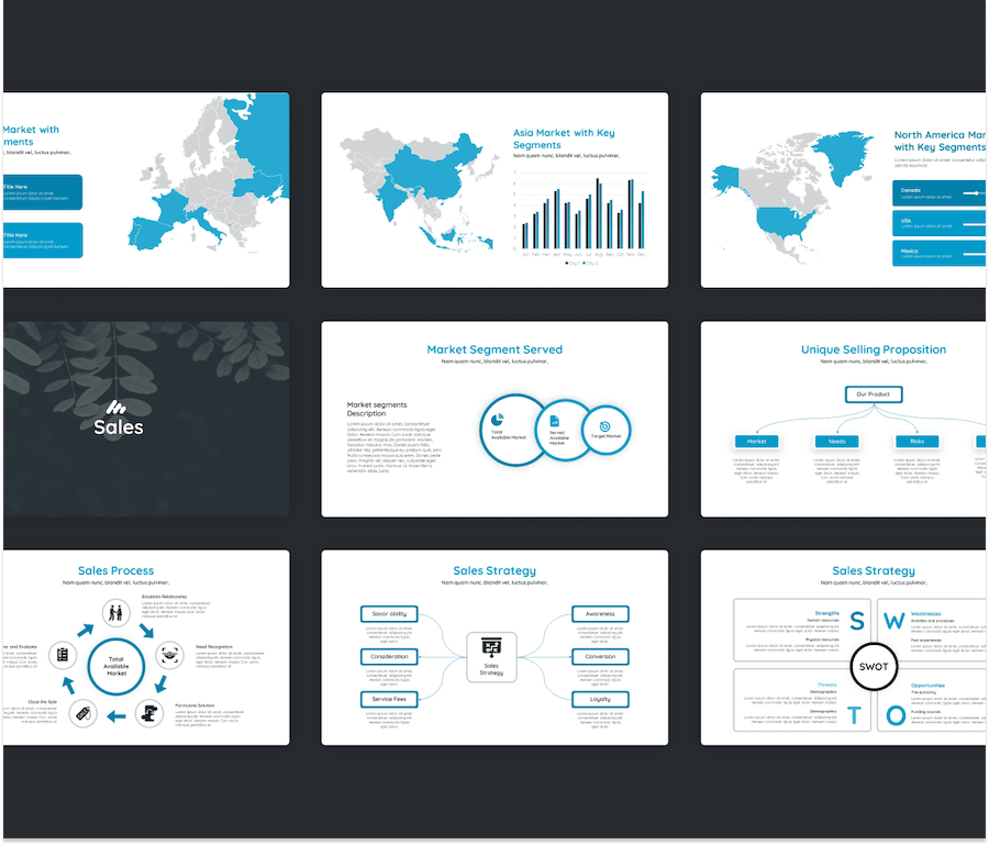 营销计划工作总结汇报PPT模板 - 顶尖PPT