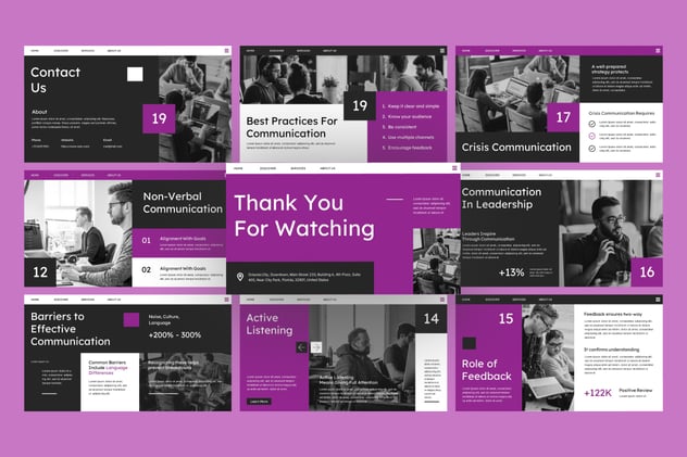 传播沟通策略营销方案PPT模板 - 顶尖PPT