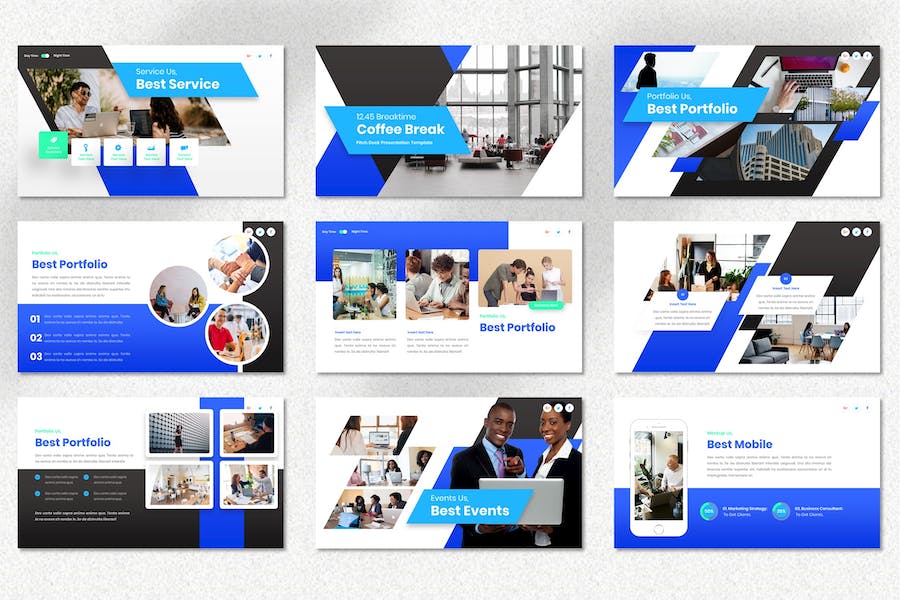 创业融资演讲方案设计PPT模板 - 顶尖PPT