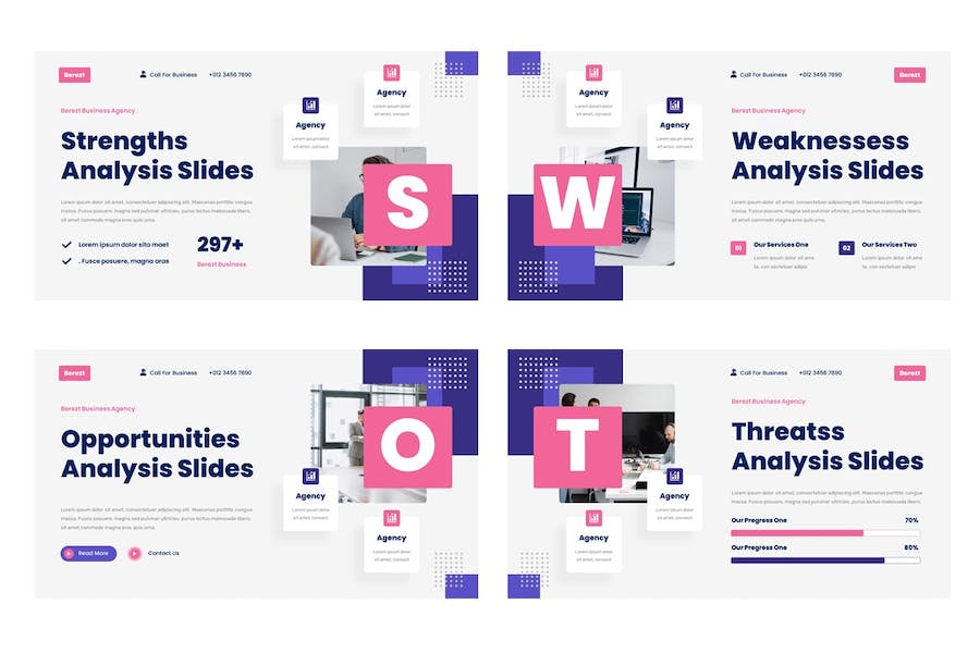 商业机构企业合作Keynote模板 - 顶尖PPT