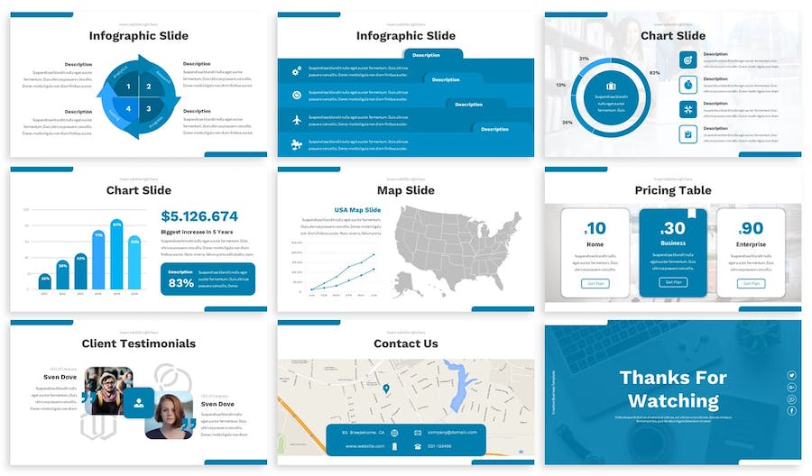 创意设计讲述展示应用实施方案Keynote模板 - 顶尖PPT