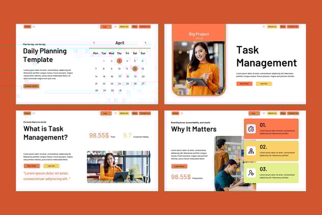 团队任务管理项目进度监控追踪PPT模板 - 顶尖PPT