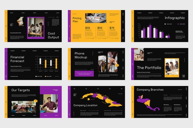 机构概述演讲keynote模板 - 顶尖PPT