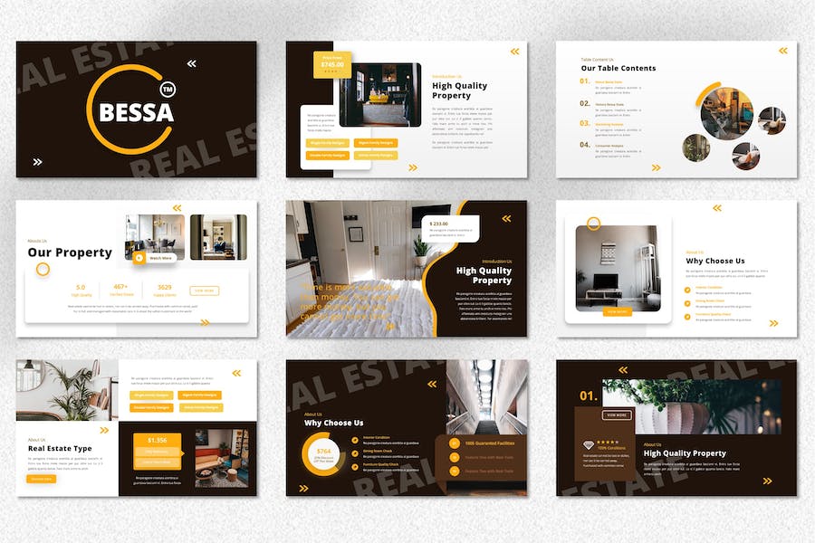 房地产楼盘项目销售推广PPT模板 - 顶尖PPT