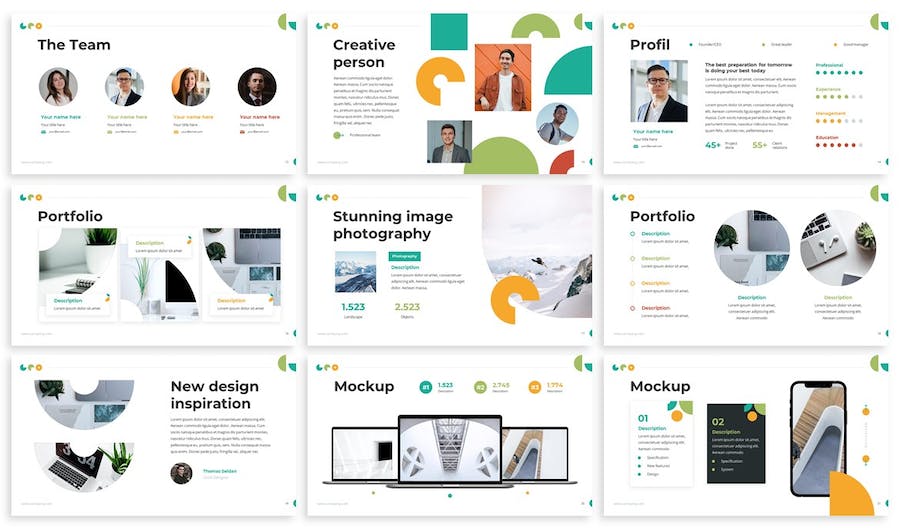 创意机构市场分析keynote模板 - 顶尖PPT