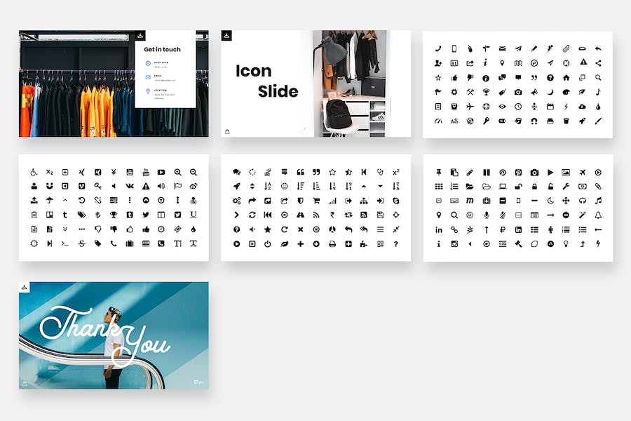 男士时尚品牌介绍服装展示PPT模板 - 顶尖PPT