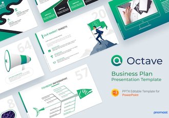 业务计划商务风格PPT模板 - 顶尖PPT