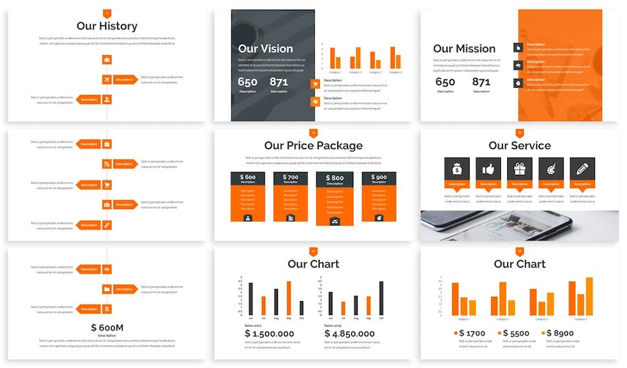 多用途纪念品设计方案PPT模板 - 顶尖PPT