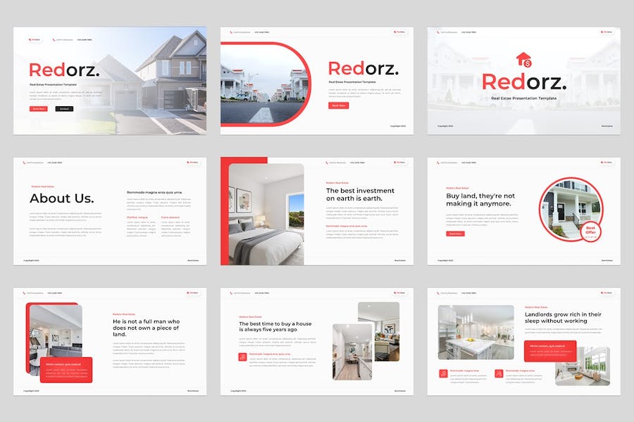 房地产项目销售推介讲述Keynote模板 - 顶尖PPT