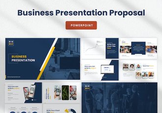 大气业务建议书商业计划企业介绍年计划总结PPT模板 - 顶尖PPT