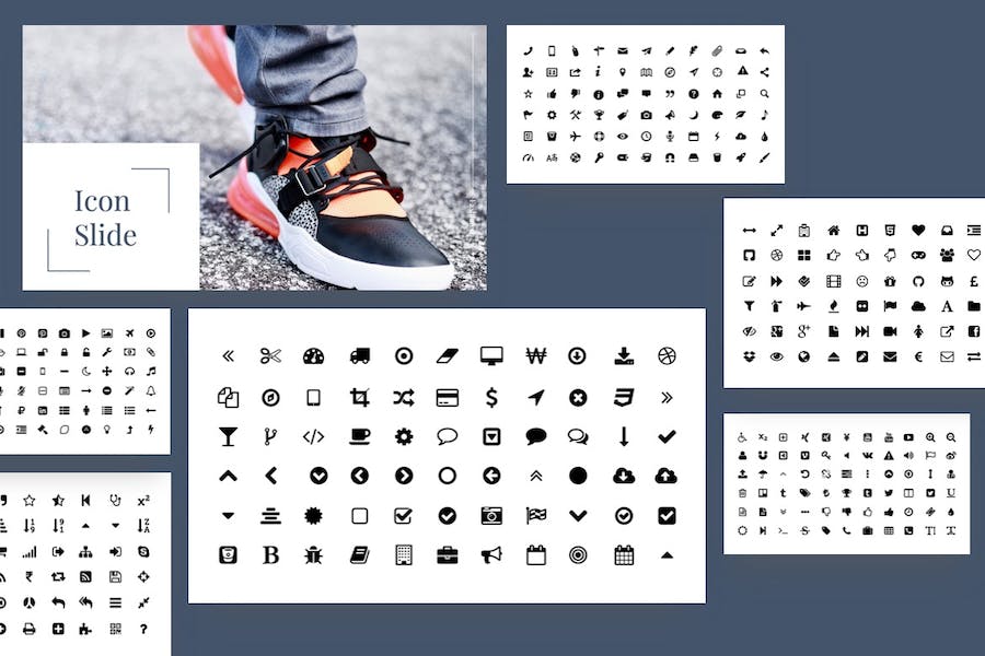 休闲时尚主题keynote模板 - 顶尖PPT