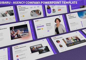 欧美商务公司简介PPT模板 - 顶尖PPT