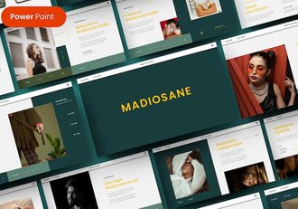 高端商务风格展示PPT模板 - 顶尖PPT