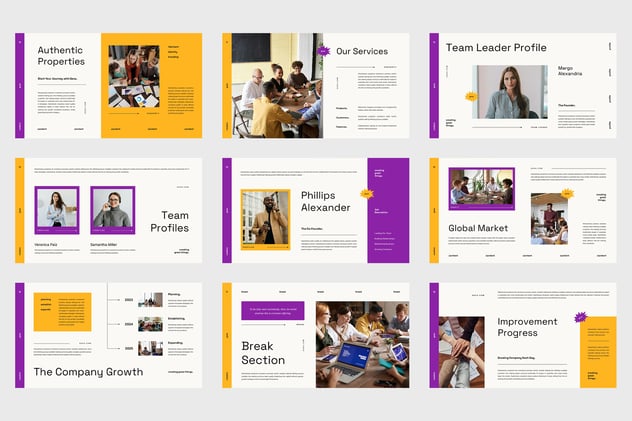 机构概述演讲keynote模板 - 顶尖PPT