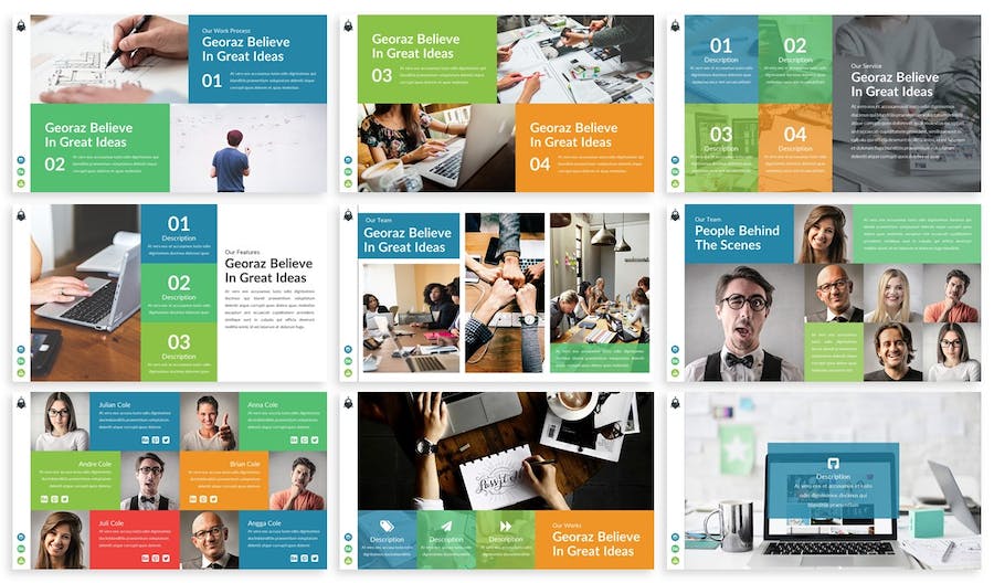 多用途综合展示方案Keynote模板 - 顶尖PPT