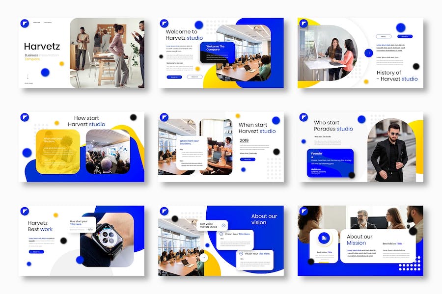 精美大气团队介绍企业合作商业计划多用途keynote模板 - 顶尖PPT