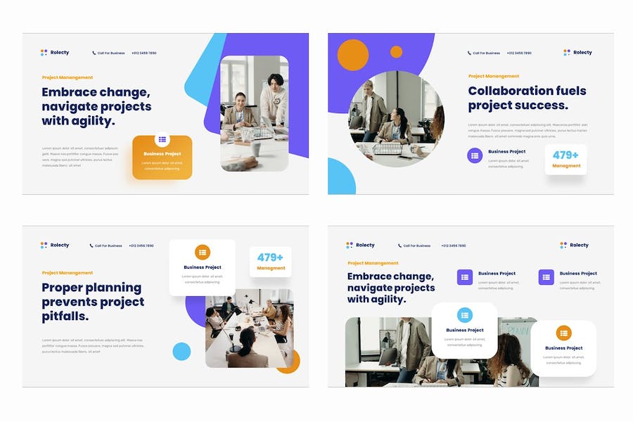 项目管理规划执行方案PPT模板 - 顶尖PPT