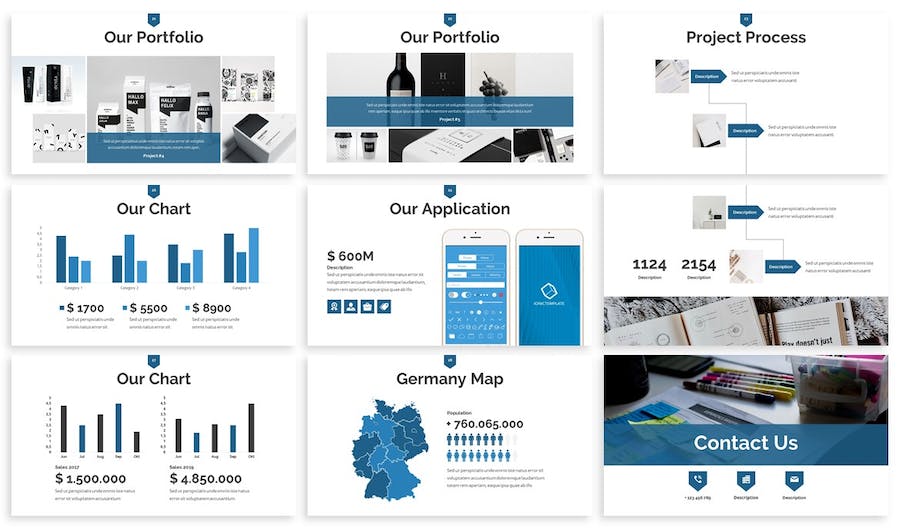多用途纪念品设计方案PPT模板 - 顶尖PPT