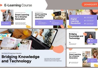 电子学习课程PPT模板 - 顶尖PPT