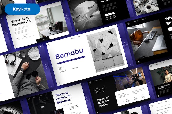 商务领域专业主题演讲展示Keynote模板 - 顶尖PPT