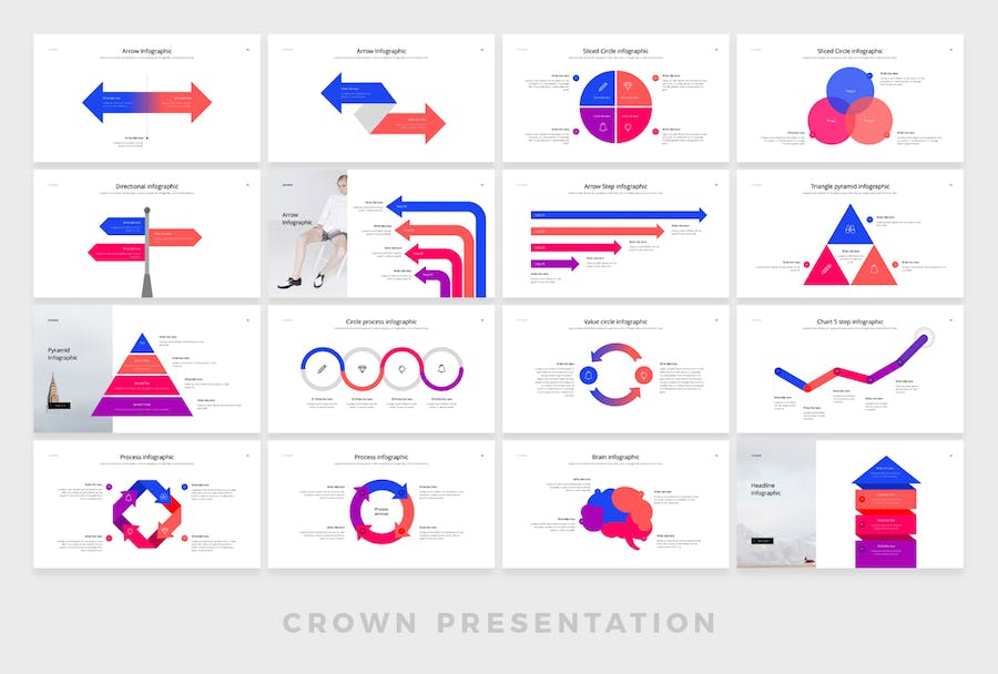 简约风格彩色数据图形时尚服装秀PPT模板 - 顶尖PPT