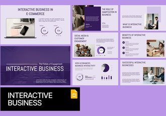 互动业务PPT模板 - 顶尖PPT