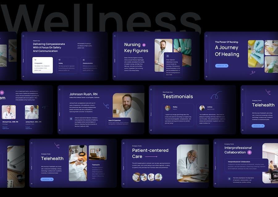 健康护理养生保健知识普及PPT模板 - 顶尖PPT