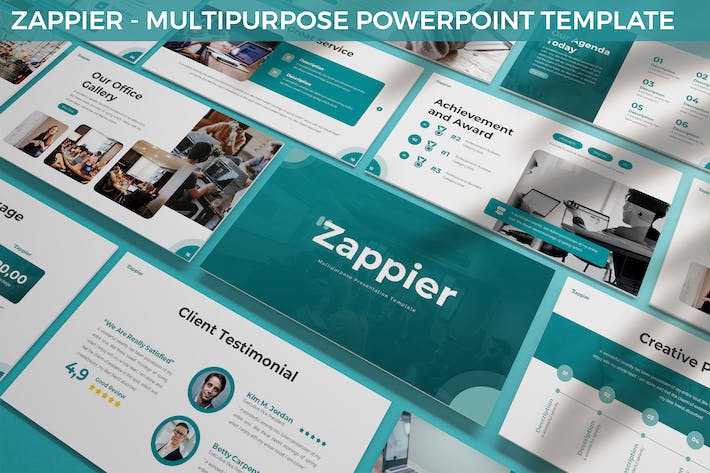 蓝色企业年计划总结项目汇报企业合作商务通用PPT模板 - 顶尖PPT