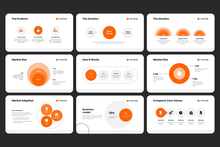 商业投资公司keynote模板 - 顶尖PPT